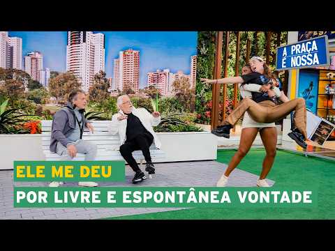 Marcelo's crazy fan who invaded the Praça | A Praça é Nossa