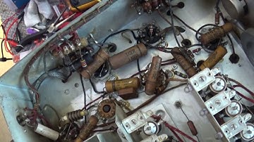 Hammarlund HQ-129X Restore - Episode 2  - Shiny Caps and mystery knobs.