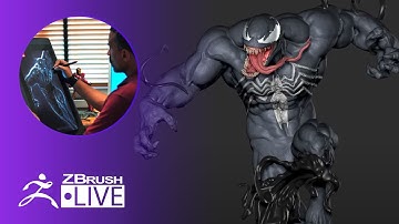 Mike T Artworks: Sculpt Venom #withme! - Mike Thompson - Part 5