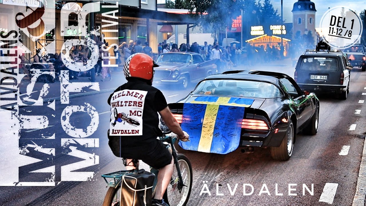 Älvdalens musik & motorfestival 2022 Torsdag och Fredag. Del 1