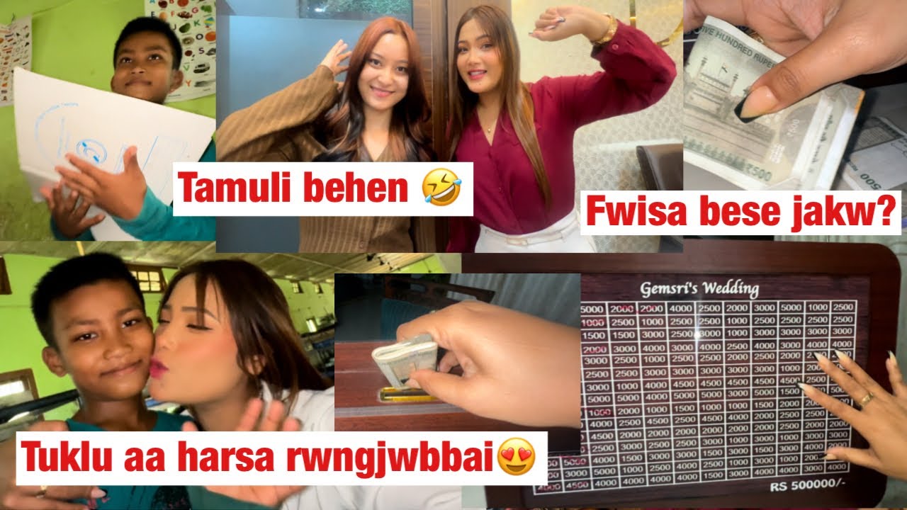 Tuklu aa harsa bw lirnw rwngjwbbai sonafwr || habani fwisa dwnthumnaiya bese jakhw?