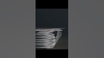 Deck of Cards made in Blender #shorts