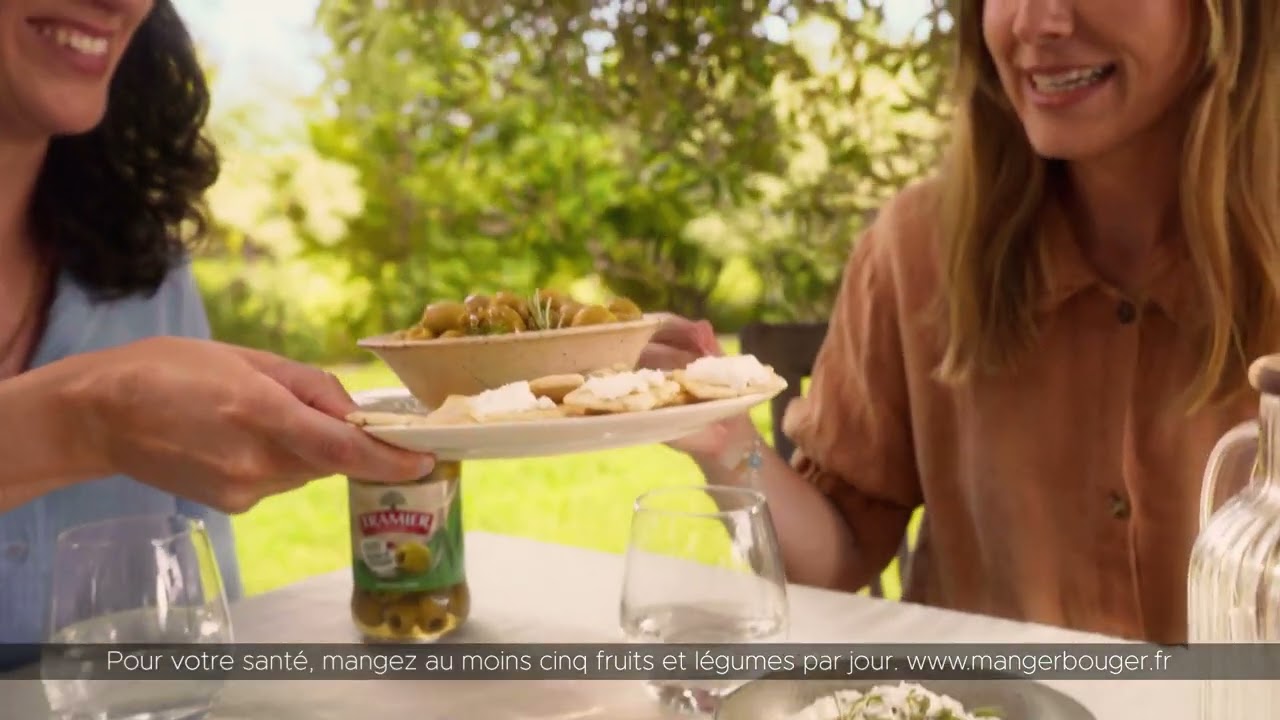 Tramier Olives vertes dénoyautées Sans Résidus de Pesticides