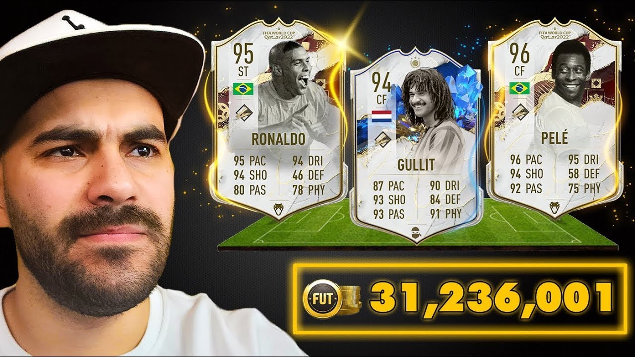 هجوم فريقي سعره = 2500$ ! 😱 فيفا 23