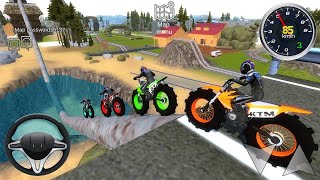 Juego de Motos - Extrema de Motocicletas #1 - Dirt Bike Racing Simulator 2024 Android / IOS GamePlay screenshot 1