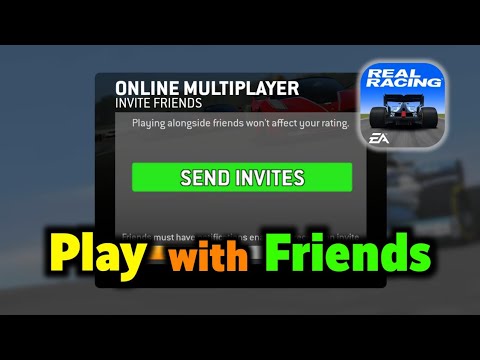 How To Play Multiplayer with Friends in Real Racing 3 | How To Add ...