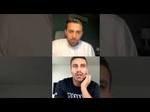 علي عدنان بث مباشر مزين لحيته