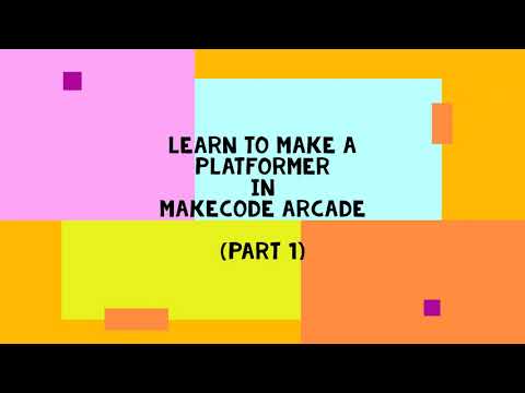 Learn to Make a Platformer Video Game   Part 1
