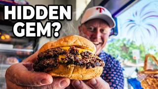 Brisket Smash Burgers at Hamm's Meat Market | McKinney, Texas