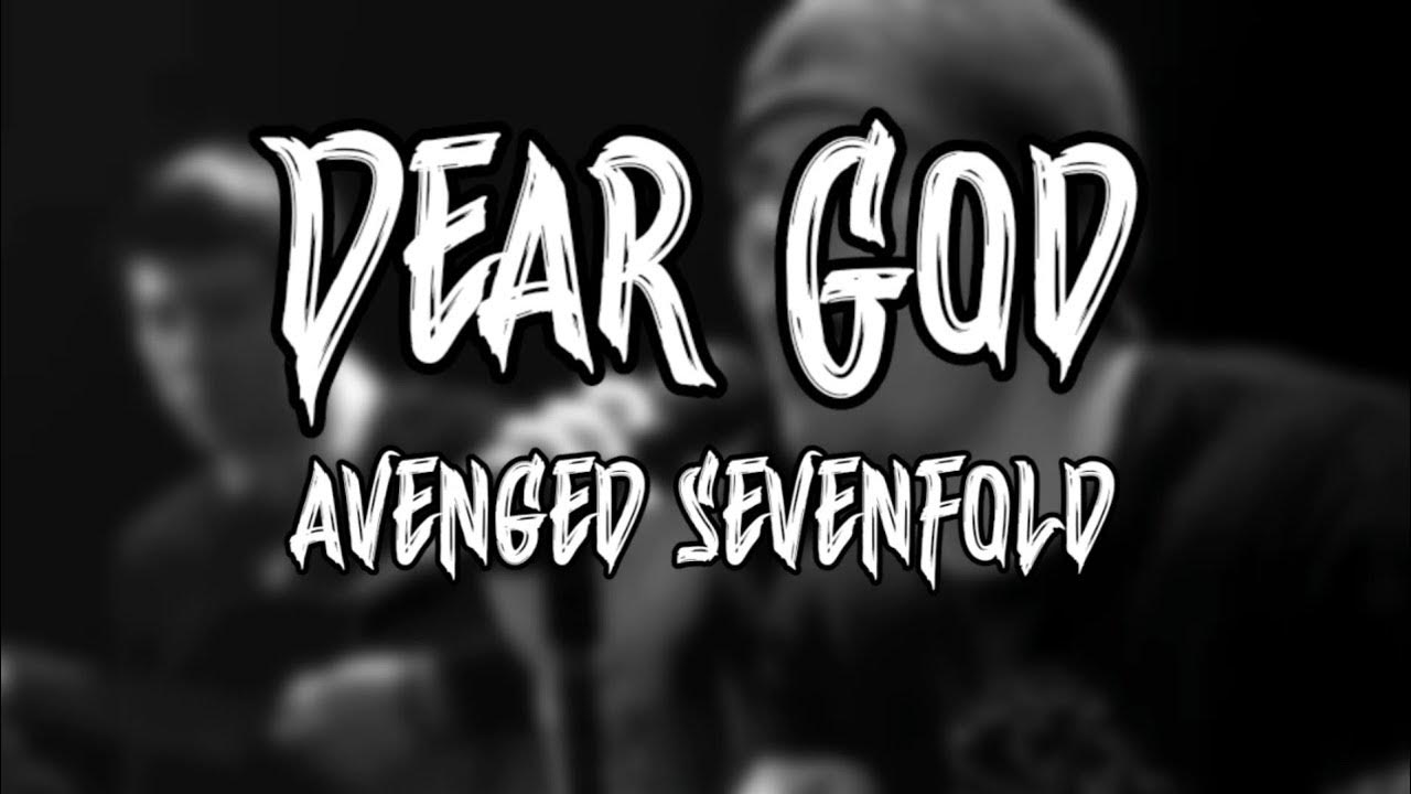Avenged Sevenfold Dear God (Lyrics Video) YouTube