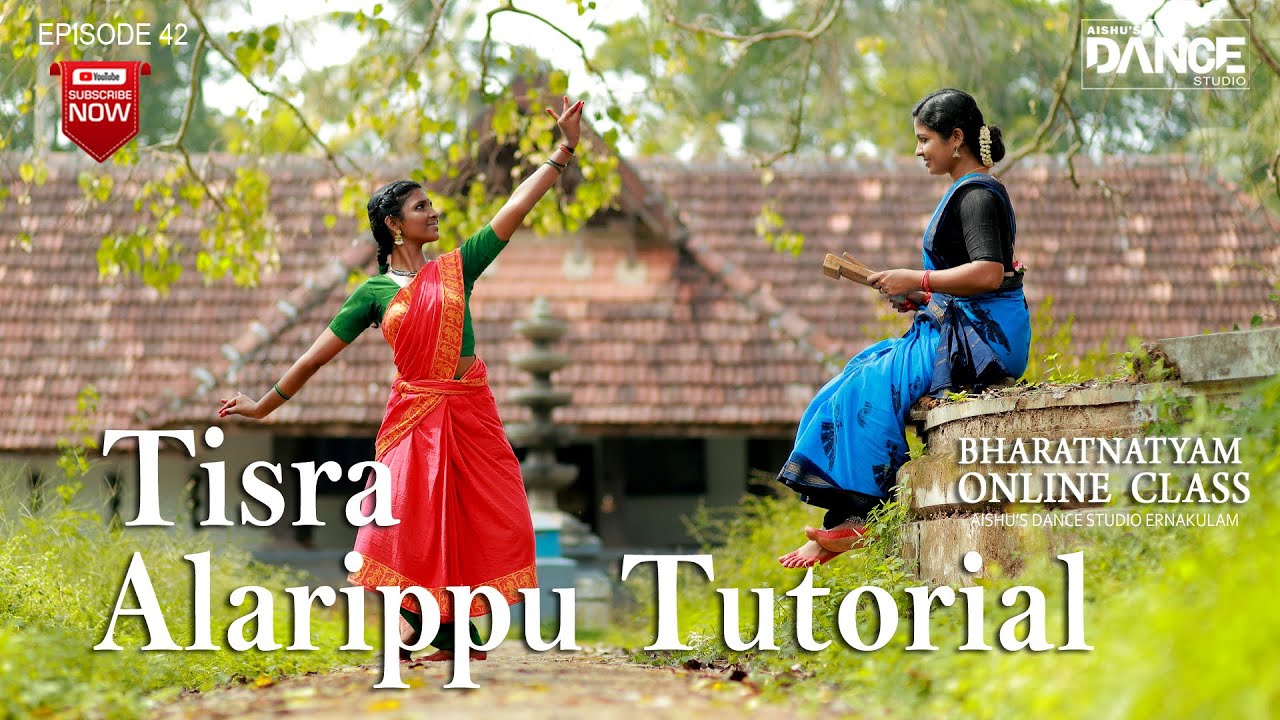 BHARATHANATYAM | Tisra Alarippu Tutorial I EPI 42 | AISHU'S DANCE STUDIO