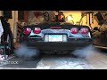 1995 C4 Corvette Stock vs Straight Pipe Exhaust