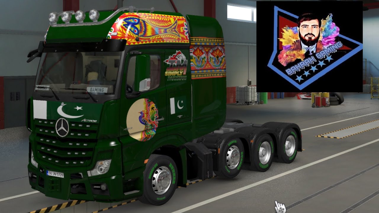 Euro Truck Simulator 2 | Logitech G920 | BAHRAH GAMING | Gameplay Pakistan | Urdu | Hindi