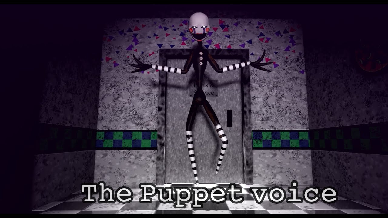 [FNAF/SFM] The Puppet voice [My fifth animation] - YouTube