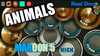 Animals - Maroon 5 | Real Drum App Cover screenshot 2