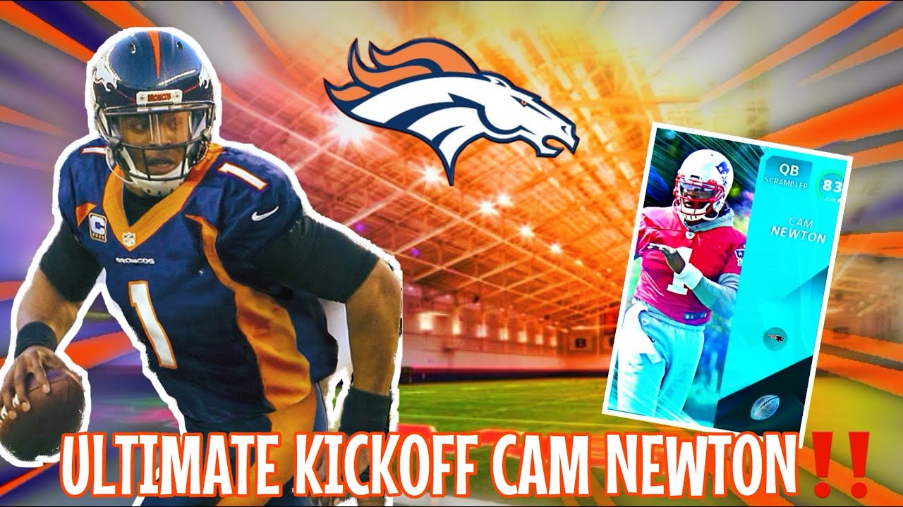 ULTIMATE KICKOFF CAM NEWTON IS THE BEST QB YOU CAN HAVE  ‼️‼️ MADDEN 21 CAM NEWTON GAMEPLAY