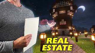 Minecraft Real Estate Tour of a Remodeled Pillager Tower | ASMR Roleplay