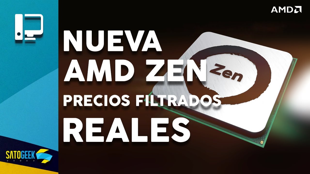Nueva CPU AMD ZEN SR3, SR5, SR7 & Special SR7 - YouTube