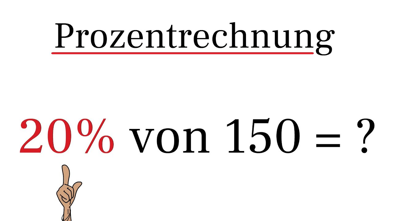 Prozentrechnung Prozent Einfach Berechnen YouTube prozentrechnung-prozent-einfach-berechnen-youtube