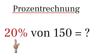 Prozentrechnung - Prozent Einfach Berechnen %