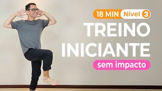 18 minutos para PERDER BARRIGA em casa | Tudo em pé | Iniciantes sem impacto screenshot 3