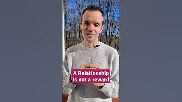 A relationship is not a reward #innerwork