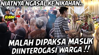 YOU GOT THE ROCK, YOU ENTERED SOMEONE'S WEDDING, YOU GOT INTERROGATION BY THE RESIDENTS!!