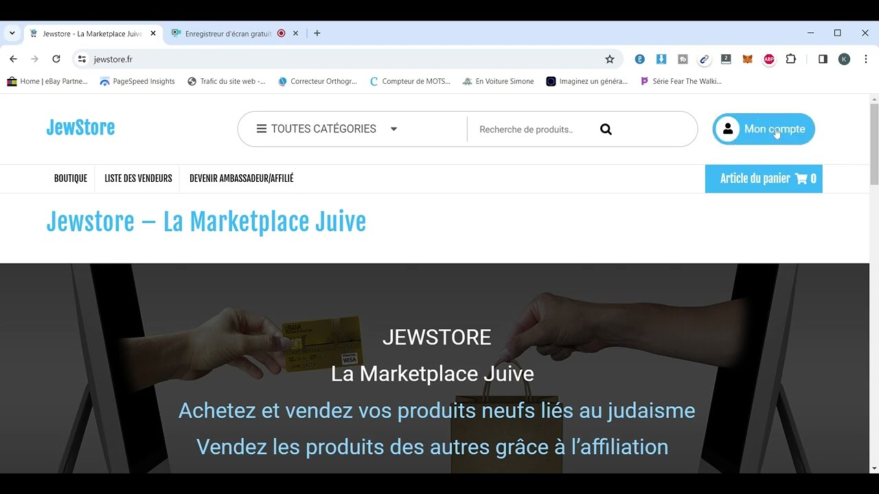 Valider un envoi de colis sur la marketplace Jewstore