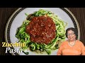 Zucchini Pasta | Vegan and Gluten Free Pasta | Zucchini Noodles