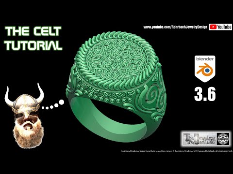 The CELT Tutorial 3D Jewelry Modeling and Rendering BLENDER 3.6