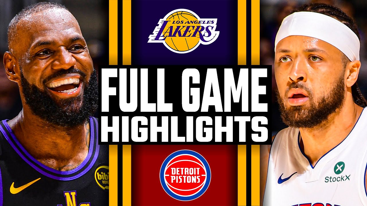 Los Angeles Lakers vs Detroit Pistons - FULL GAME HIGHLIGHTS | December 30, 2025 NBA Season