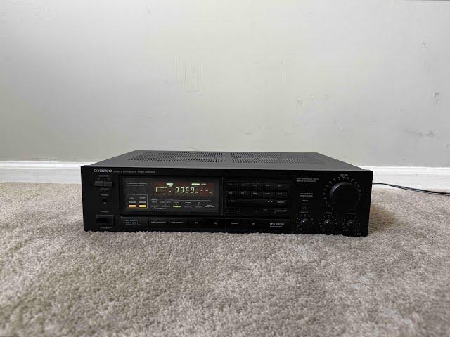 ONKYO TX-38 QUARTZ Synthesized Tuner Amplifier Receiver Tested Working EUR 39,41 - FR
