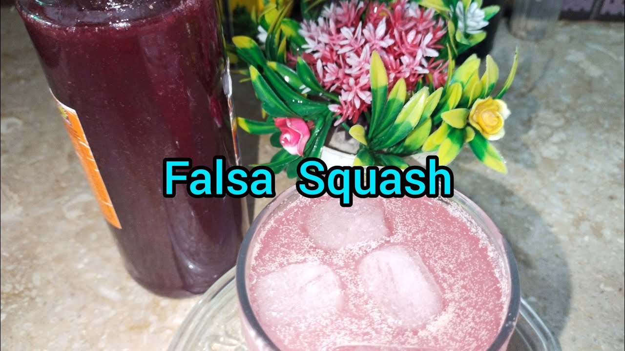 How To Make Falsa Squash At Home|| Falsa Juice Recipe