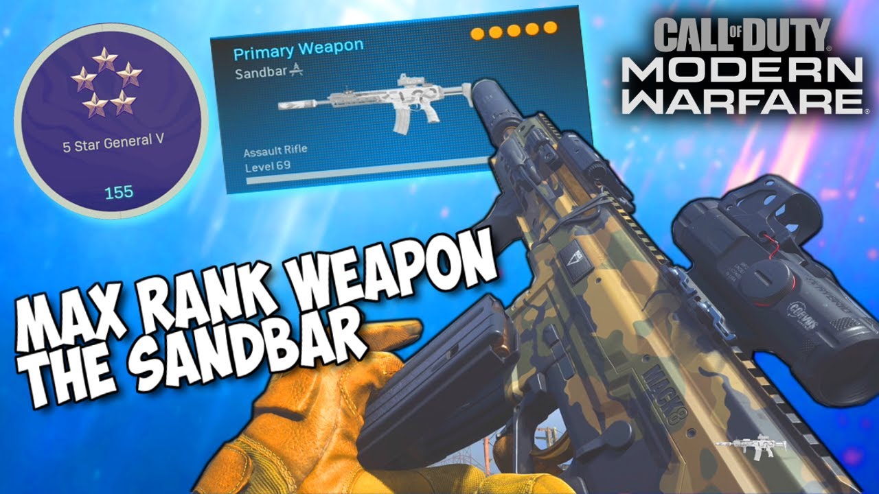 The Weapon You Unlock At Level 155 The Sandbar Kilo Variant - Modern Warfare Warzone