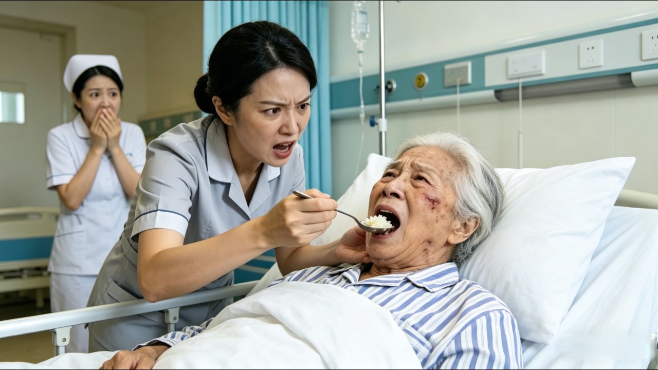 惡毒保姆竟把老人當搖錢樹！