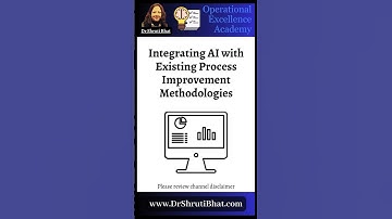 Integrating AI with Process Improvement Methodologies 🤖 | Lean, Six Sigma & Kaizen Transformation