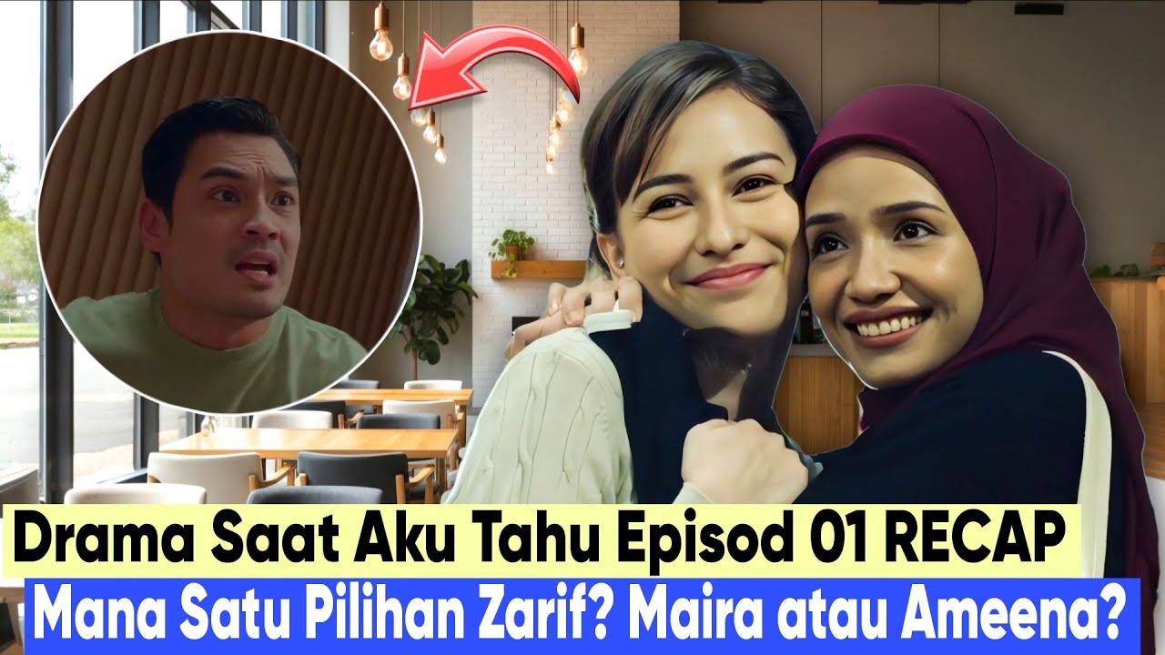DRAMA SAAT AKU TAHU EPISOD 1 Alur Cerita | MANA SATU ISTERI ZARIF YANG SEBENARNYA? 😅
