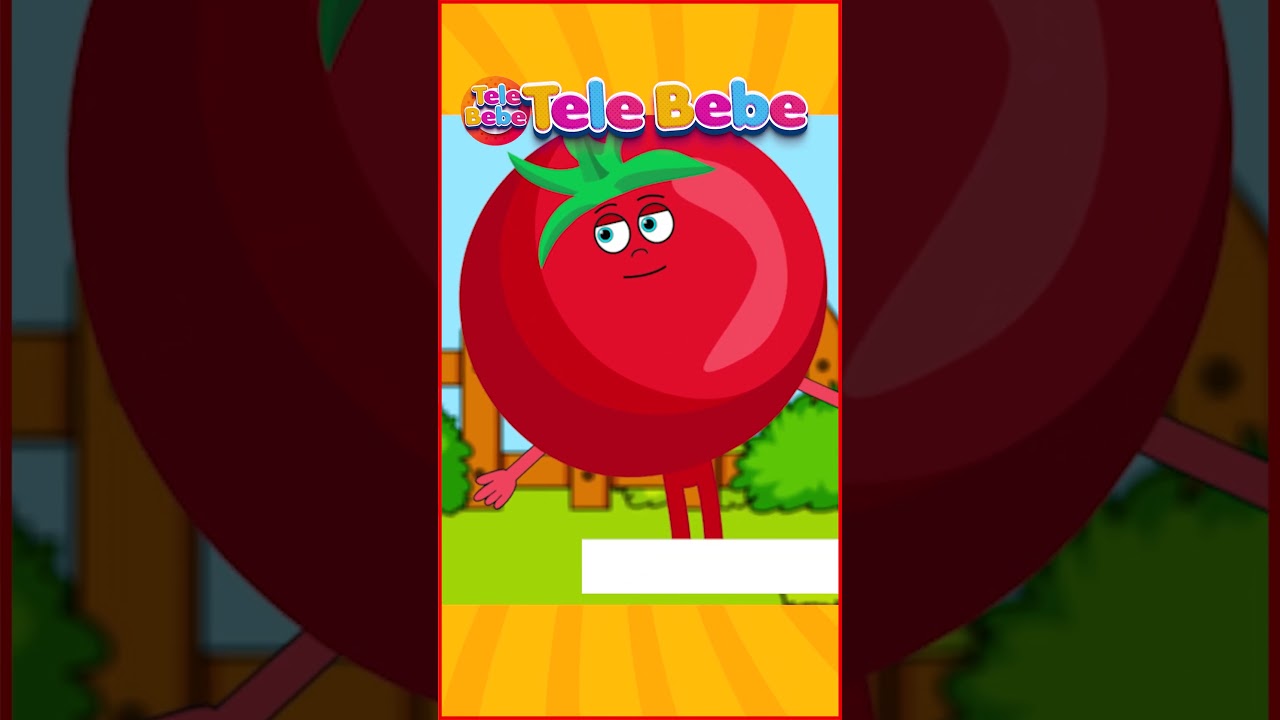 Domates Adam Çizgi Film - Eğitici Bebek Şarkıları - Okul Öncesi · Tele Bebe