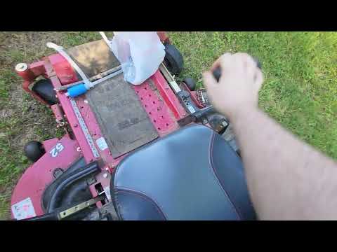 How To Get A Zero Turn Mower To Move That Won't Start - YouTube