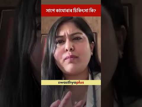 সাপে কামোৰাৰ চিকিৎসা কি? | Treatment of Snake Bites | Dr Rimy Dey | #Shorts