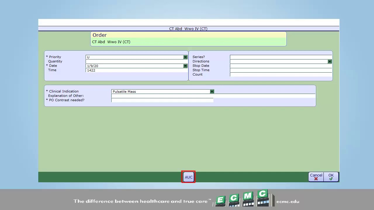 Appropriate Use Criteria Program for Advanced Diagnostic Imaging