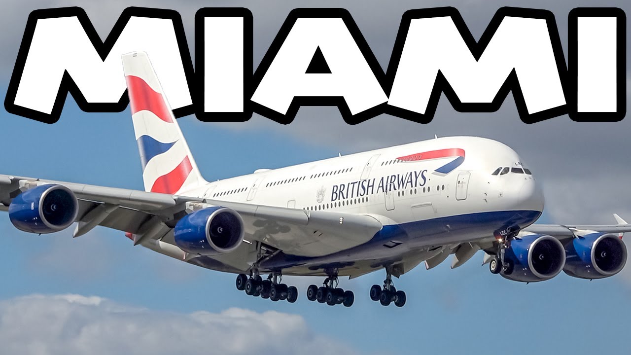 The VERY BEST of PLANE SPOTTING at Miami Airport - MIA / KMIA (Part I)