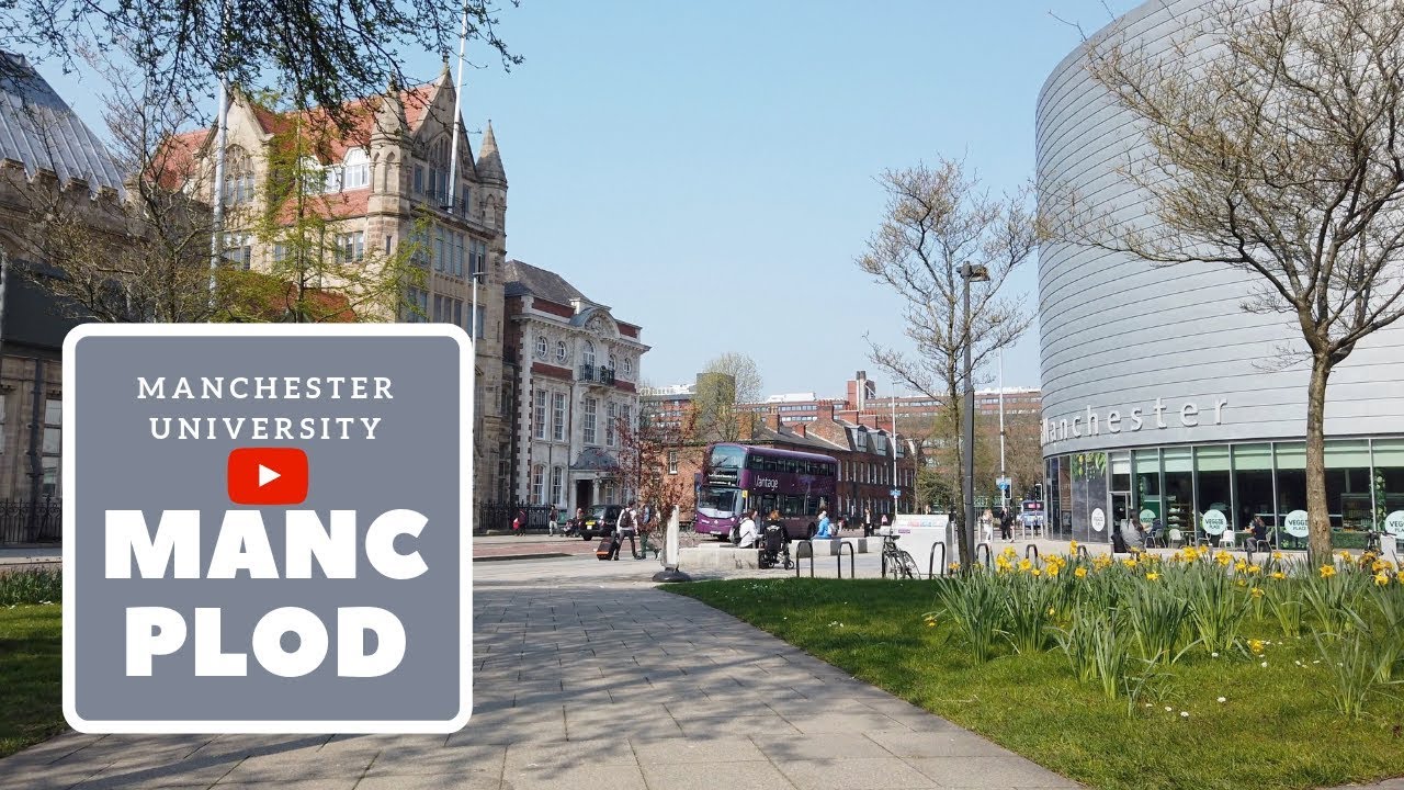 Manchester University Oxford Road Walking Tour [4K] YouTube