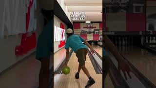Back To Back?? 🎳 Bowling A Random Number 1-300: 133 🎳 #bowling #sports #shorts #challenge #random