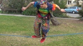 My Slack Line Lesson