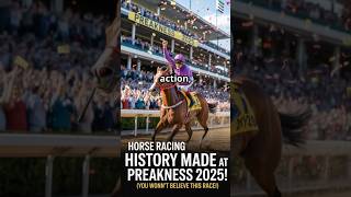 Horse Racing History Made at Preakness 2025! (You Won’t Believe This Race!) 🏇  #shorts #sports