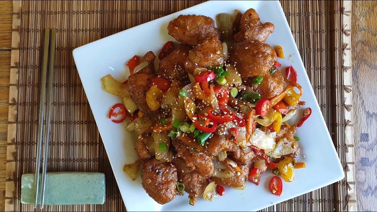 How To Make SALT & PEPPER KOREAN FRIED CHICKEN (Love Kimchi extra