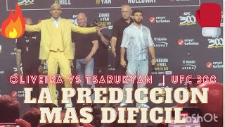 CHARLES OLIVEIRA VS ARMAN TSARUKYAN: ni el maestro puede decidir