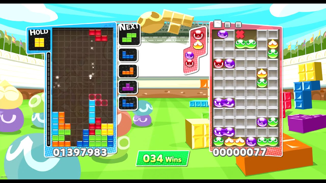 [テトリスAI] Hikari ぷよテト版 勝ち抜き戦 (50勝まで) [Tetris AI]