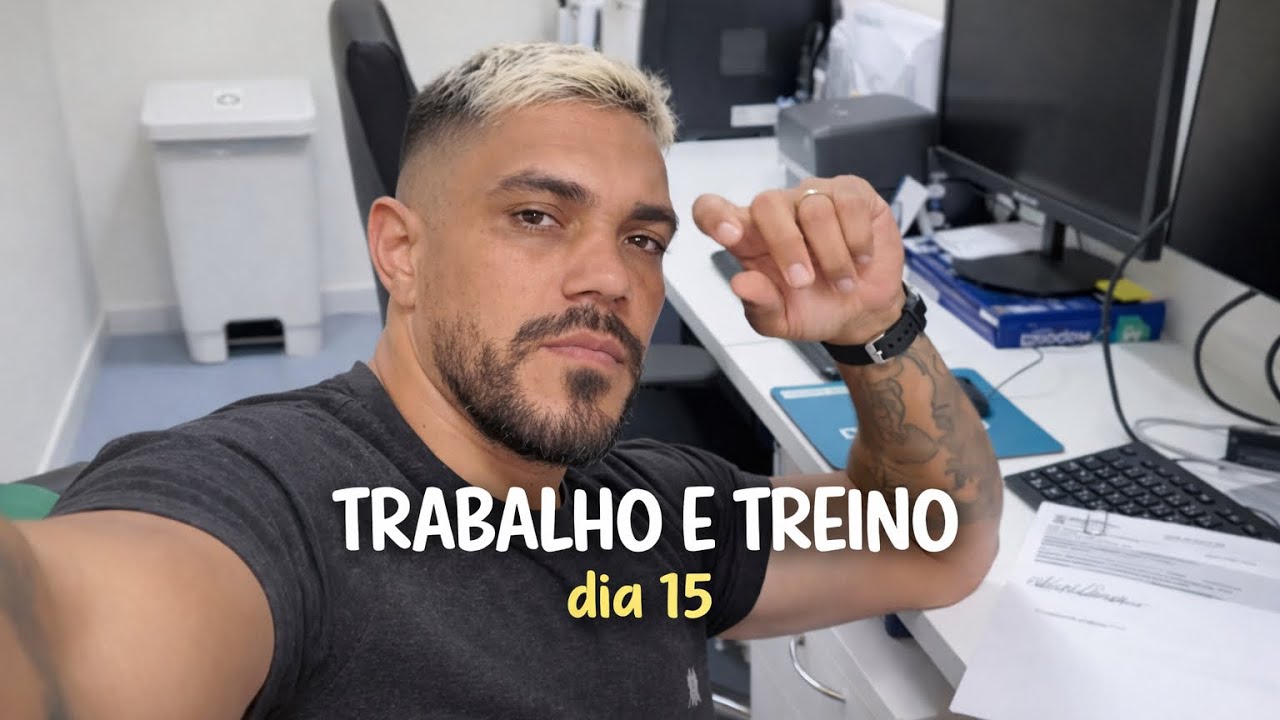 Como definir o Peitoral: Meu Treino de PEITO Dailyvlog 15